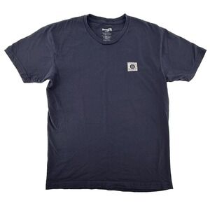 Stance Crew T Shirt Mens Medium Blue Minimal Logo Cotton Streetwear